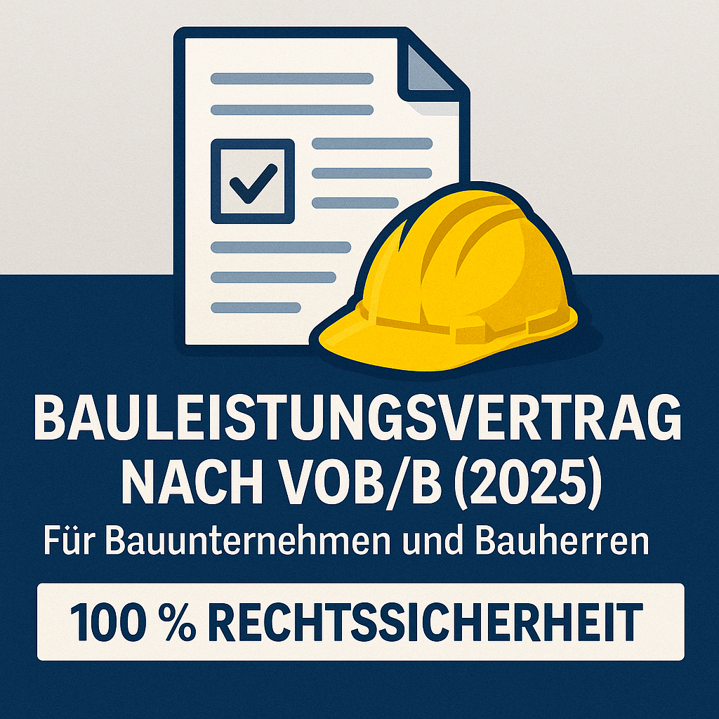 Vertrag Baurecht Anwalt Muster Bauleistungsvertrag_nach_VOB